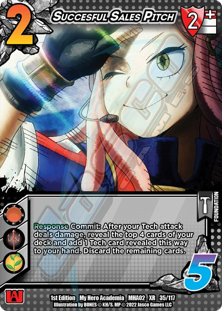 Image for Successful Sales Pitch (XR) (UniVersus: My Hero Academia: Crimson Rampage) (35/117) - UniVersus
