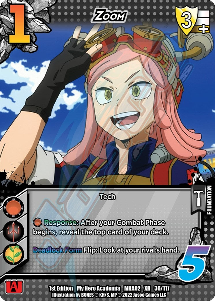 Image for Zoom (XR) (UniVersus: My Hero Academia: Crimson Rampage) (36/117) - UniVersus