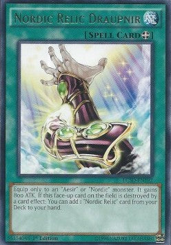 Nordic Relic Draupnir - Legendary Collection 5D's: Mega Pack (Rare) [LC5D-192]