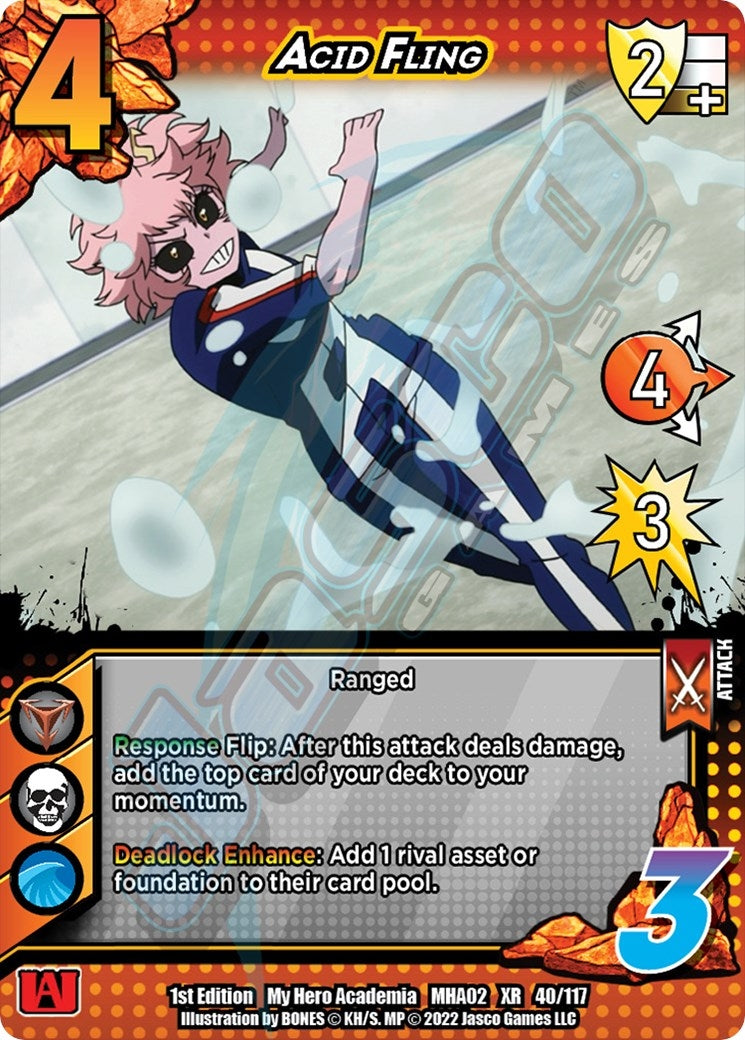 Image for Acid Fling (XR) (UniVersus: My Hero Academia: Crimson Rampage) (40/117) - UniVersus