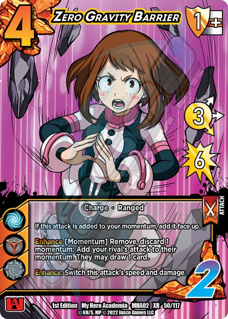 Image for Zero Gravity Barrier (XR) (UniVersus: My Hero Academia: Crimson Rampage) (50/117) - UniVersus