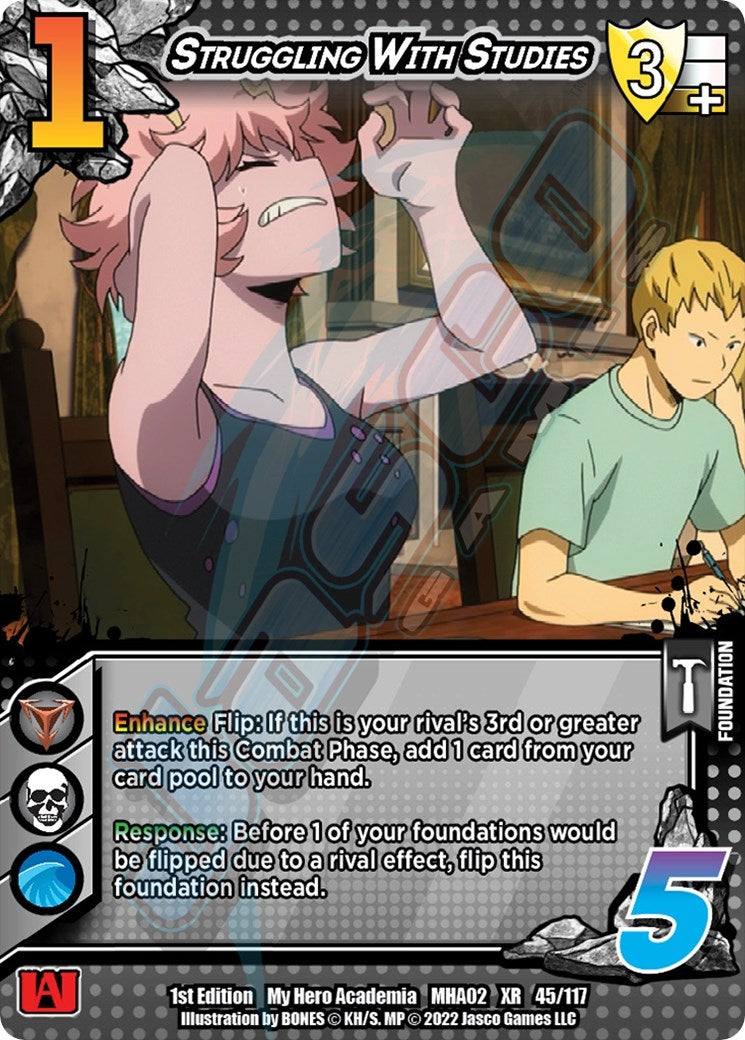 Image for Struggling With Studies (XR) (UniVersus: My Hero Academia: Crimson Rampage) (45/117) - UniVersus