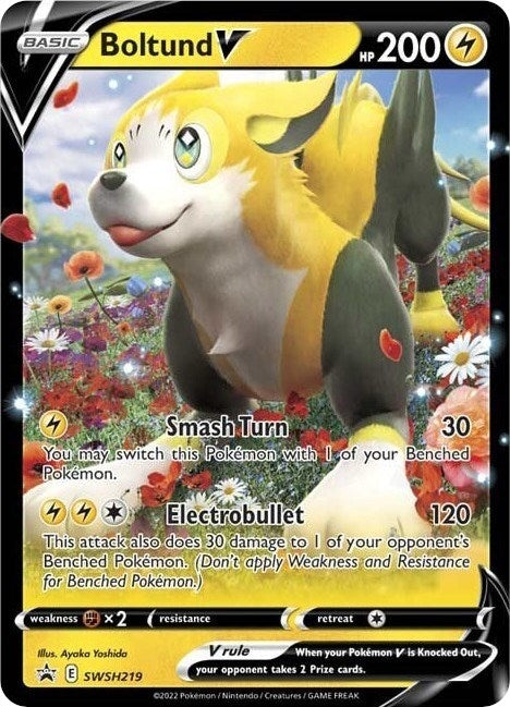 Image for Boltund V - SWSH219 (SWSH: Sword & Shield Promo Cards) (SWSH219) - Pokemon