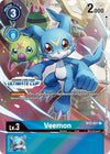 Image for Veemon - BT3-021 (Ultimate Cup 2022) (BT01-03A) (BT3-021 R) - Digimon Card Game