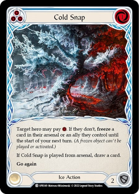 Image for Cold Snap (Blue) (Uprising) (UPR149) - Flesh and Blood TCG