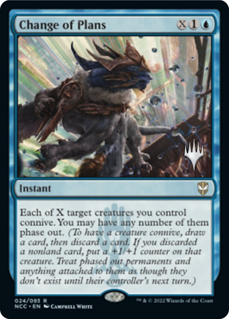 Image for Change of Plans (Promo Pack: Streets of New Capenna) (24) - Magic: The Gathering