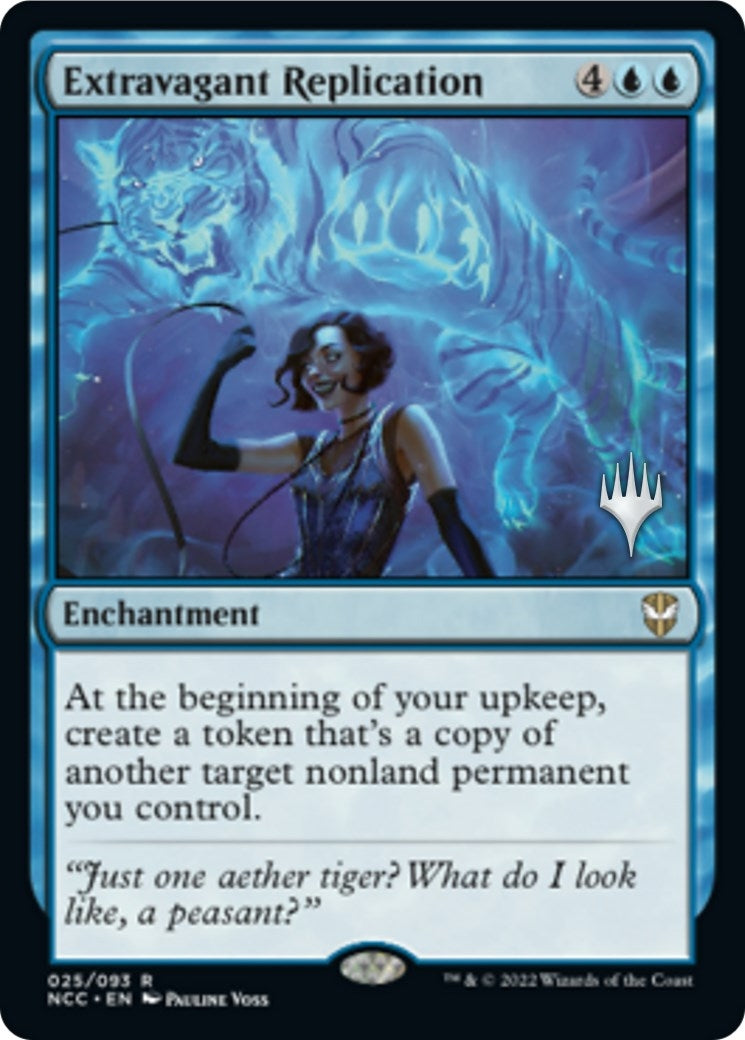 Image for Extravagant Replication (Promo Pack: Streets of New Capenna) (25) - Magic: The Gathering