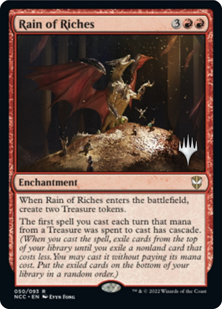 Image for Rain of Riches (Promo Pack: Streets of New Capenna) (50) - Magic: The Gathering