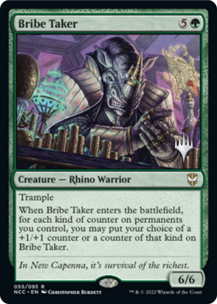 Image for Bribe Taker (Promo Pack: Streets of New Capenna) (55) - Magic: The Gathering