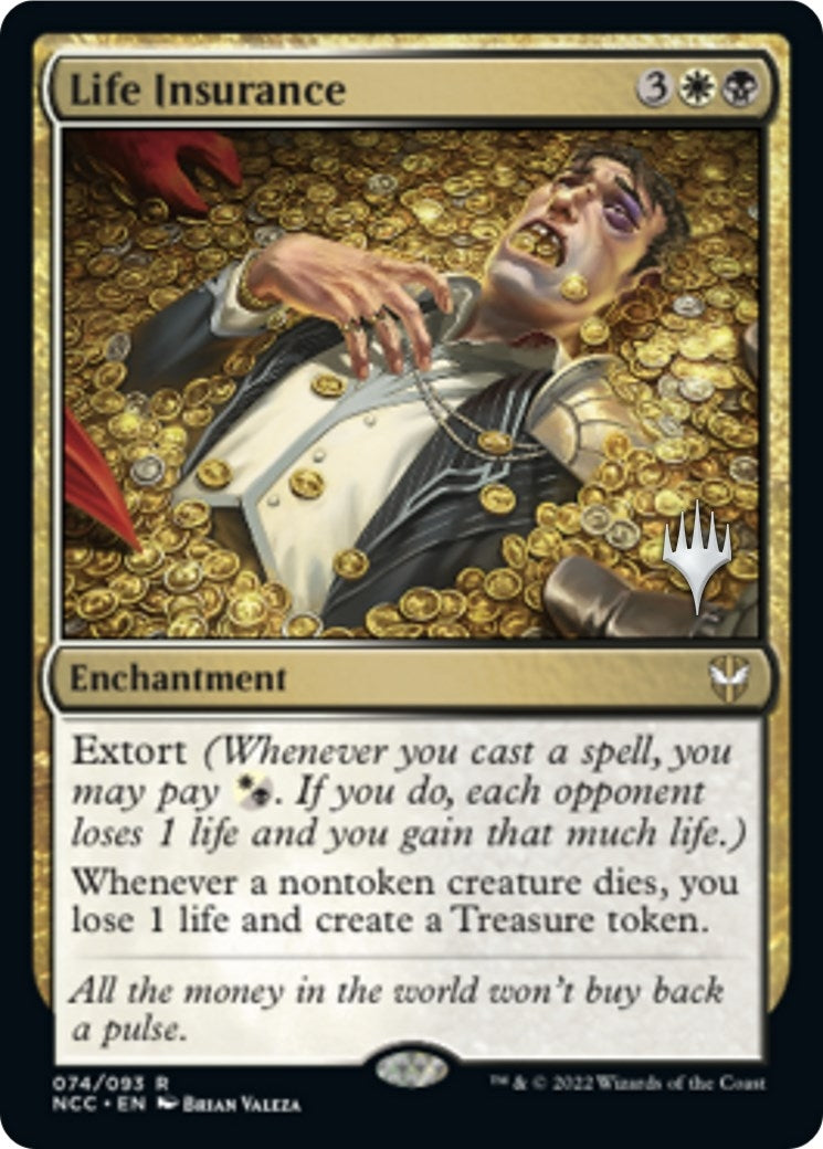 Image for Life Insurance (Promo Pack: Streets of New Capenna) (74) - Magic: The Gathering