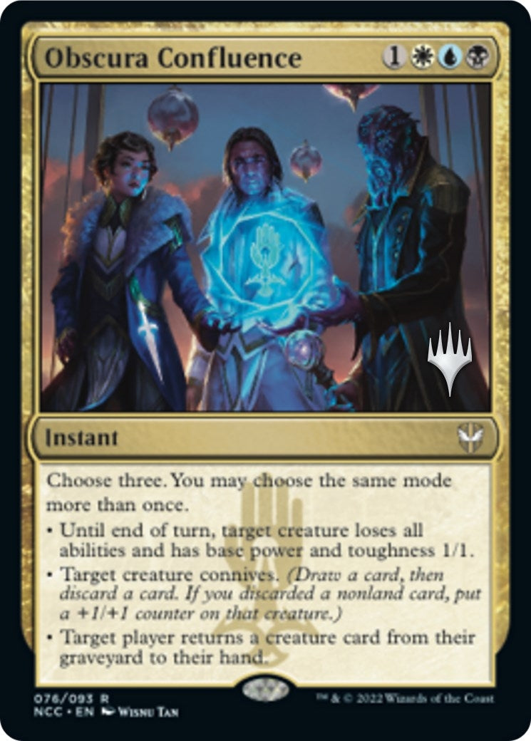Image for Obscura Confluence (Promo Pack: Streets of New Capenna) (76) - Magic: The Gathering