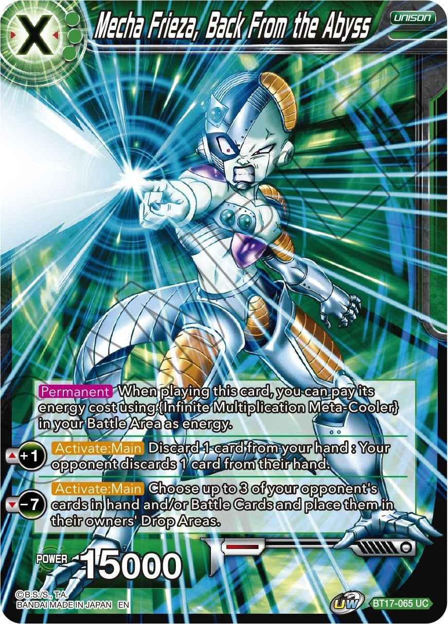 Image for Mecha Frieza, Back From the Abyss (DBS-B17) (17065)