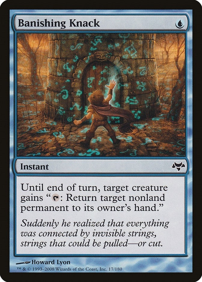 Image for Banishing Knack (Eventide) (17) - Magic: The Gathering