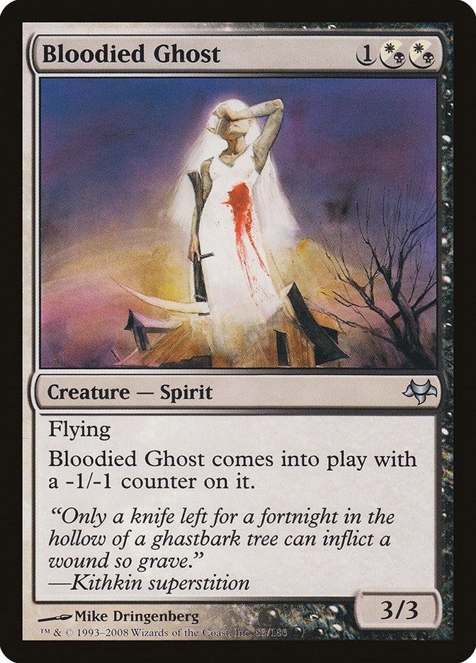 Image for Bloodied Ghost (Eventide) (83) - Magic: The Gathering