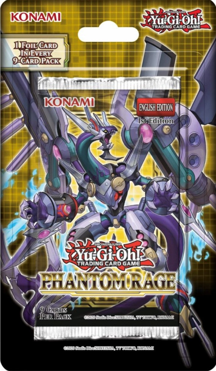 Image for Phantom Rage Blister Pack [1st Edition] - YuGiOh