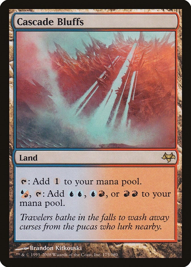 Image for Cascade Bluffs (Eventide) (175) - Magic: The Gathering