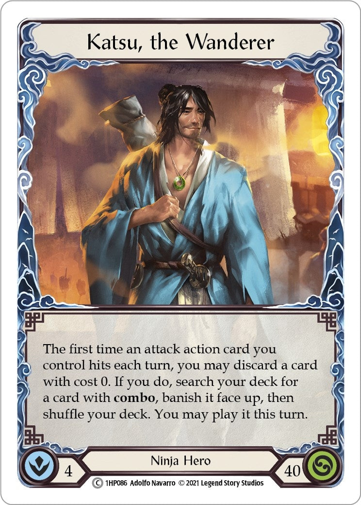 Image for Katsu, the Wanderer (History Pack Vol.1) (1HP086) - Flesh and Blood TCG