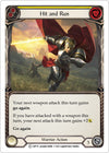 Image for Hit and Run (Yellow) (History Pack Vol.1) (1HP175) - Flesh and Blood TCG