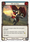 Image for Hit and Run (Blue) (History Pack Vol.1) (1HP176) - Flesh and Blood TCG