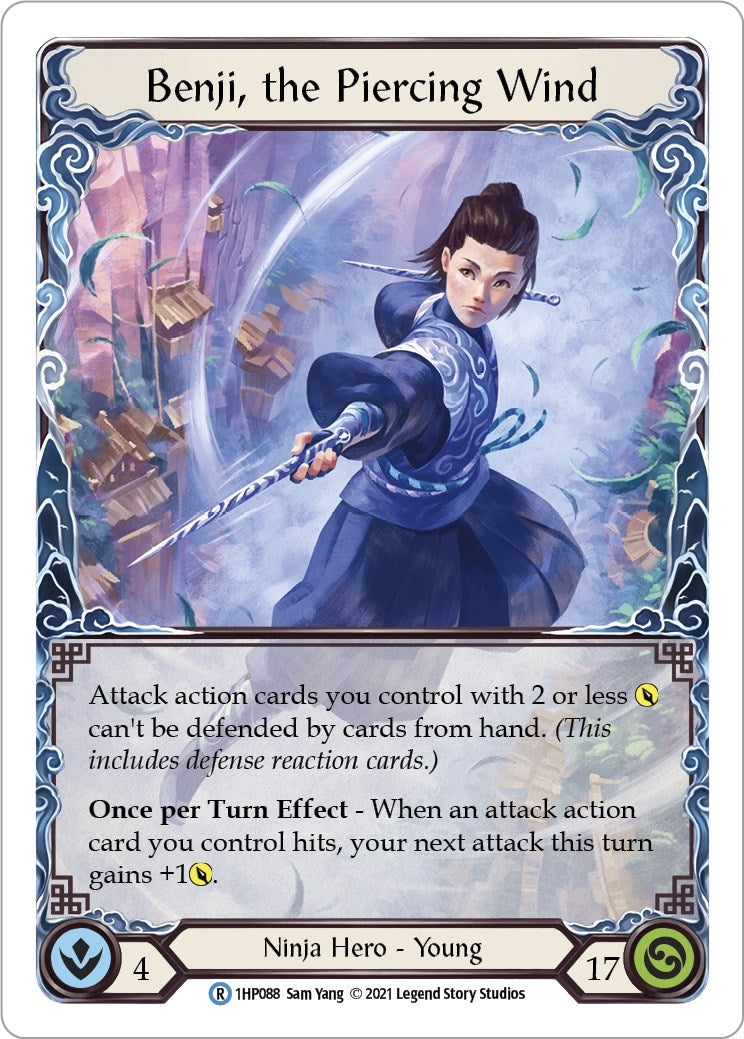 Image for Benji, the Piercing Wind (History Pack Vol.1) (1HP088) - Flesh and Blood TCG