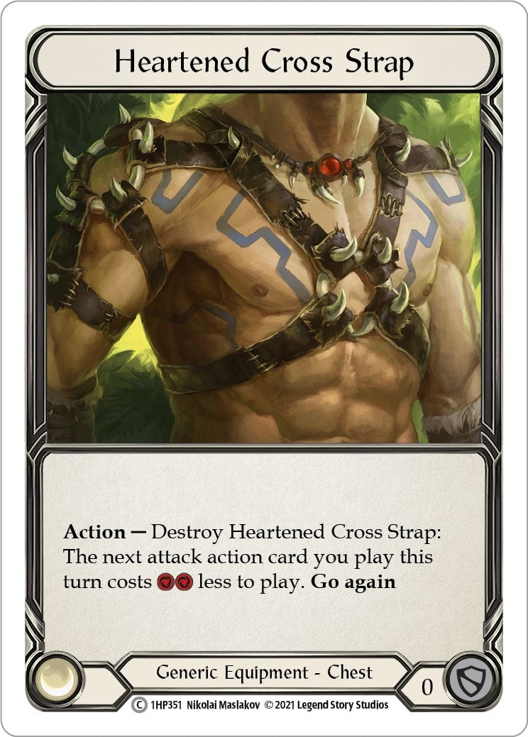 Image for Heartened Cross Strap (History Pack Vol.1) (1HP351) - Flesh and Blood TCG