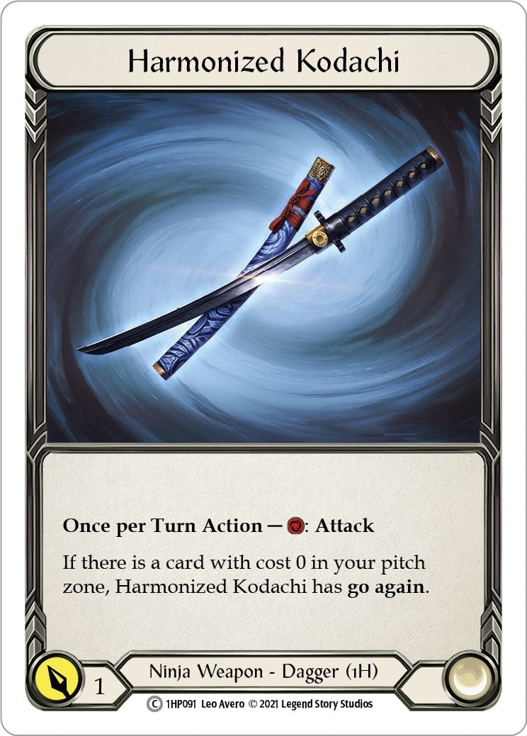 Image for Harmonized Kodachi (1HP091) (History Pack Vol.1) (1HP091) - Flesh and Blood TCG