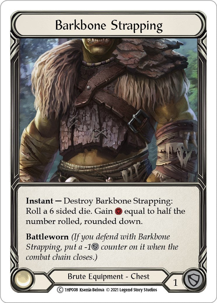Image for Barkbone Strapping (History Pack Vol.1) (1HP008) - Flesh and Blood TCG