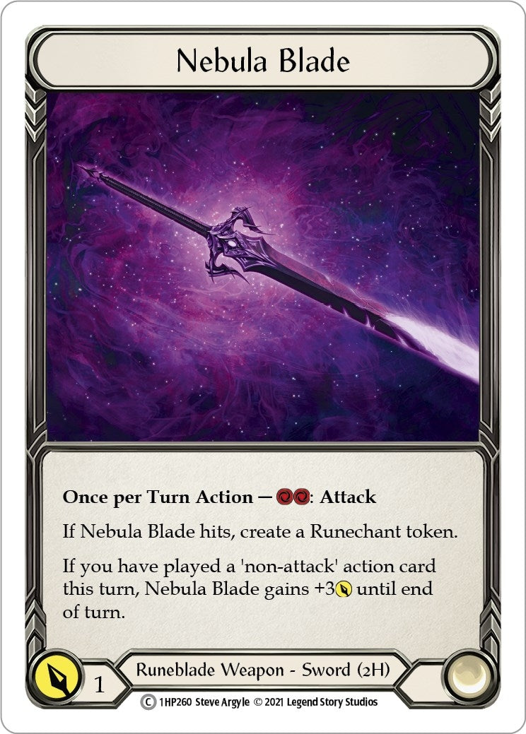 Image for Nebula Blade (History Pack Vol.1) (1HP260) - Flesh and Blood TCG