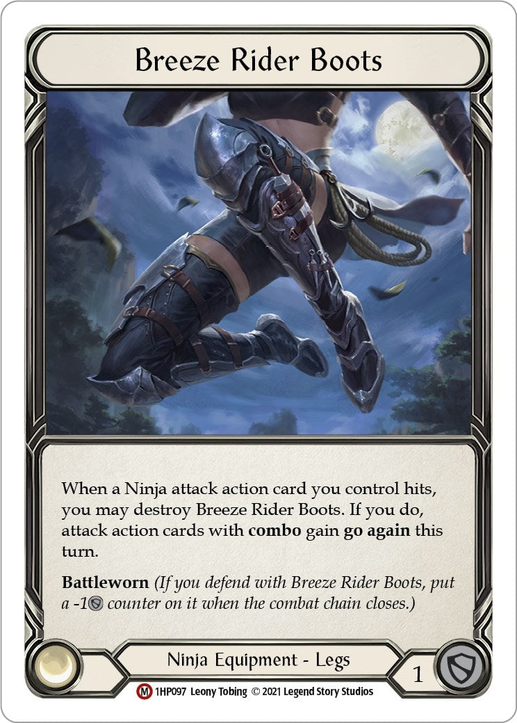 Image for Breeze Rider Boots (History Pack Vol.1) (1HP097) - Flesh and Blood TCG