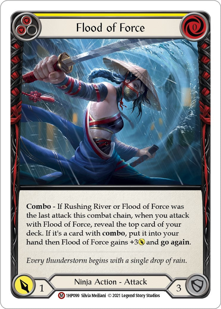 Image for Flood of Force (History Pack Vol.1) (1HP099) - Flesh and Blood TCG