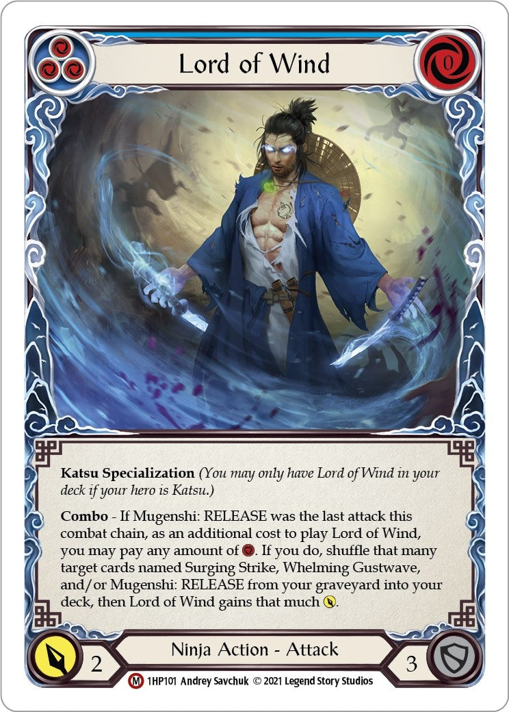 Image for Lord of Wind (History Pack Vol.1) (1HP101) - Flesh and Blood TCG