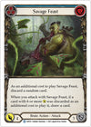 Image for Savage Feast (Blue) (History Pack Vol.1) (1HP021) - Flesh and Blood TCG