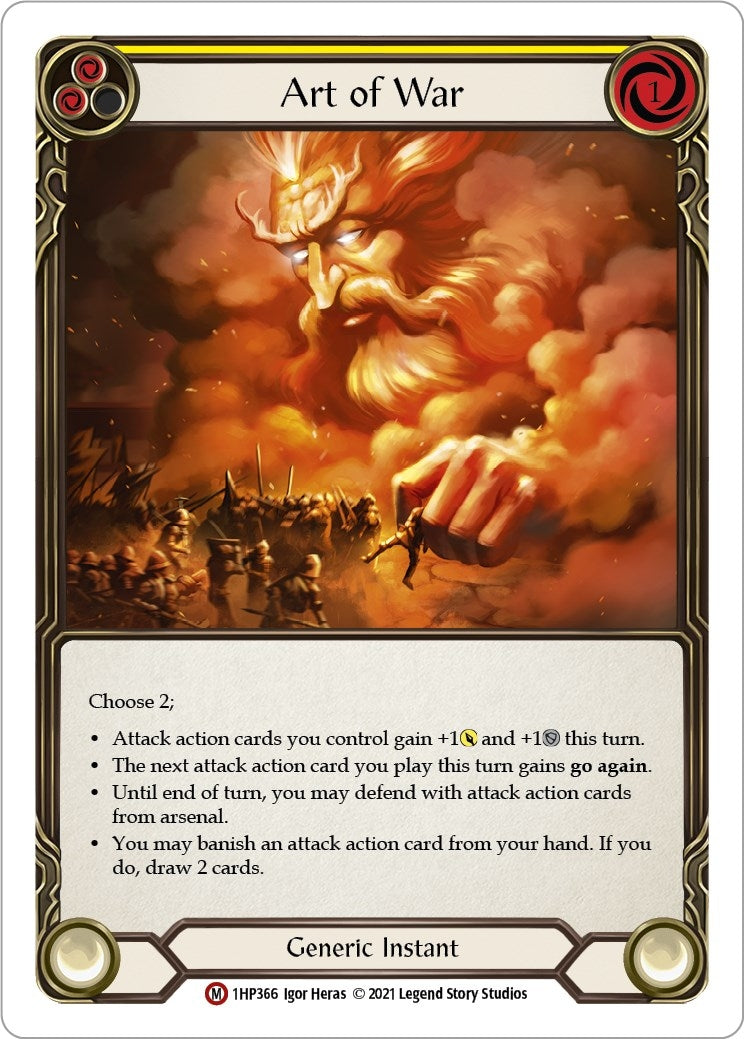 Image for Art of War (History Pack Vol.1) (1HP366) - Flesh and Blood TCG