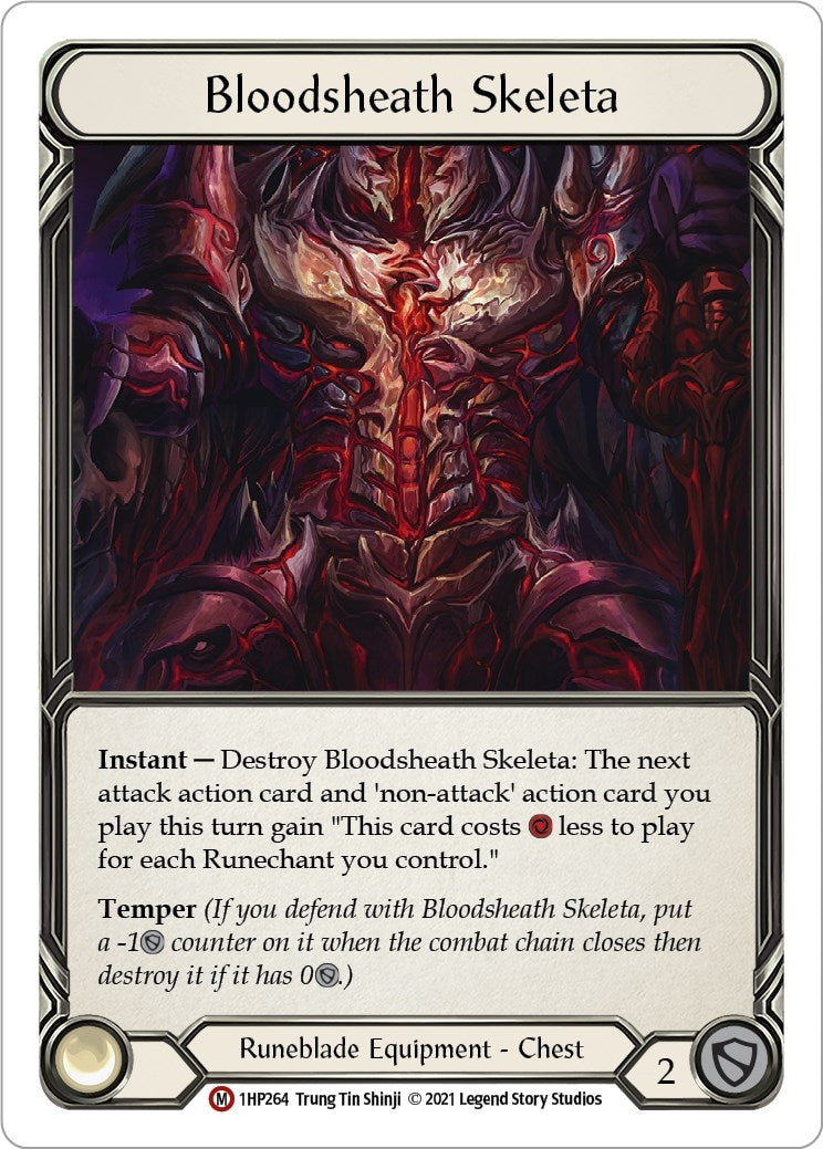 Image for Bloodsheath Skeleta (History Pack Vol.1) (1HP264) - Flesh and Blood TCG