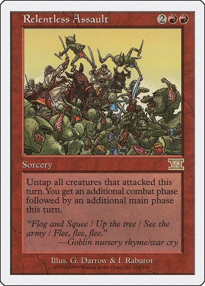Image for Relentless Assault (Classic Sixth Edition) (202) - Magic: The Gathering