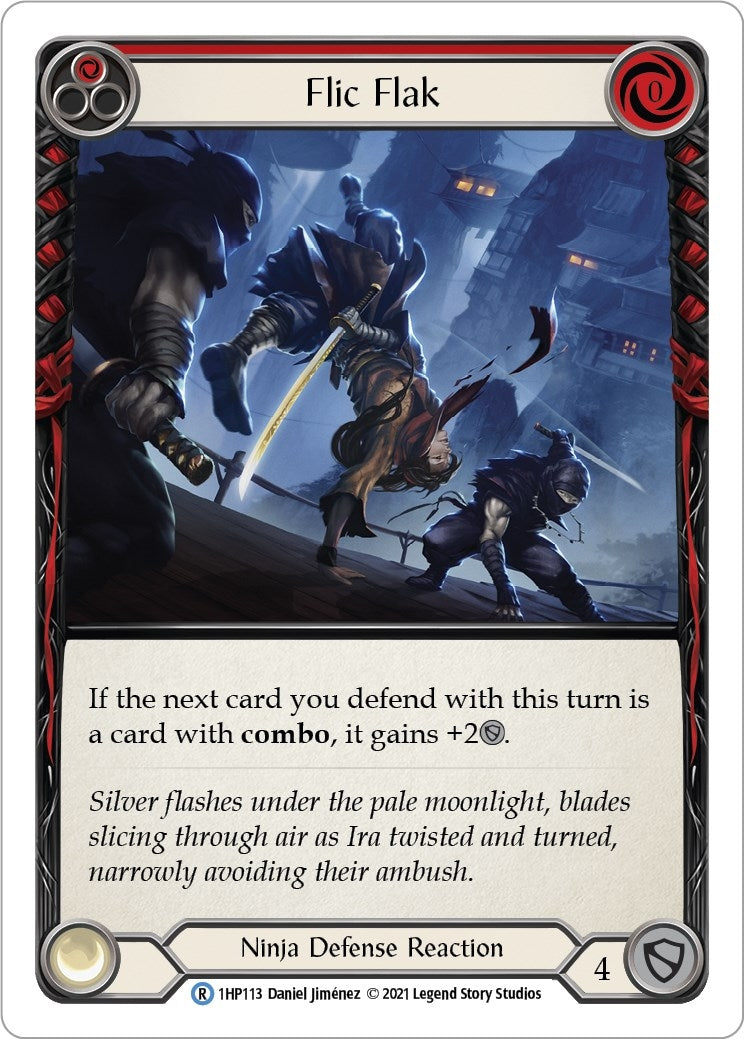 Image for Flic Flak (Red) (History Pack Vol.1) (1HP113) - Flesh and Blood TCG
