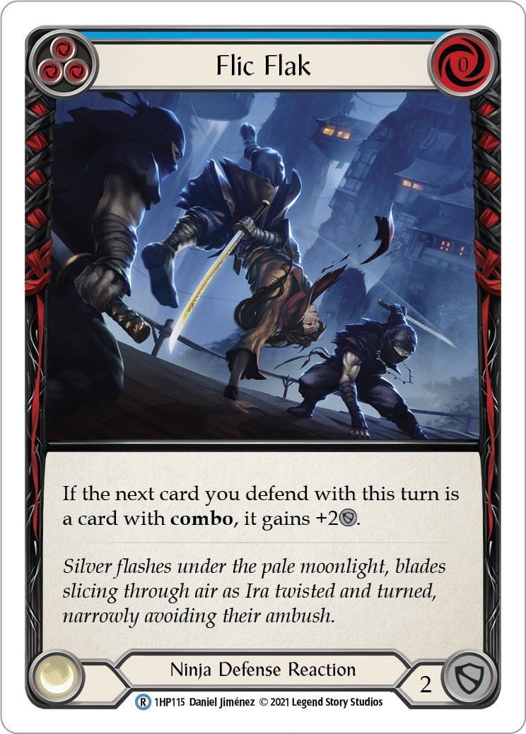 Image for Flic Flak (Blue) (History Pack Vol.1) (1HP115) - Flesh and Blood TCG