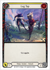 Image for Leg Tap (Yellow) (History Pack Vol.1) (1HP117) - Flesh and Blood TCG