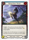 Image for Rising Knee Thrust (Blue) (History Pack Vol.1) (1HP121) - Flesh and Blood TCG