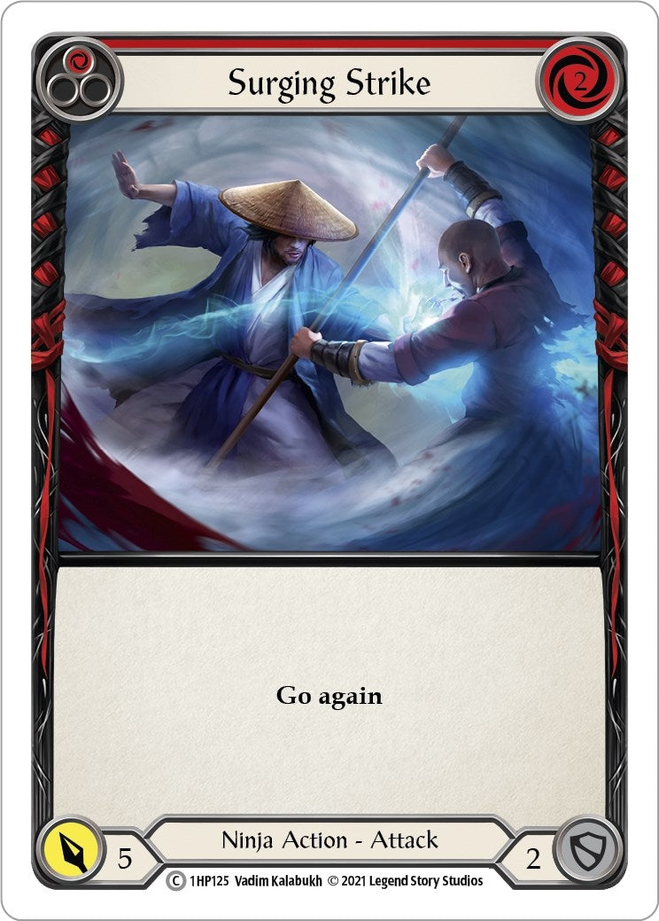 Image for Surging Strike (Red) (History Pack Vol.1) (1HP125) - Flesh and Blood TCG