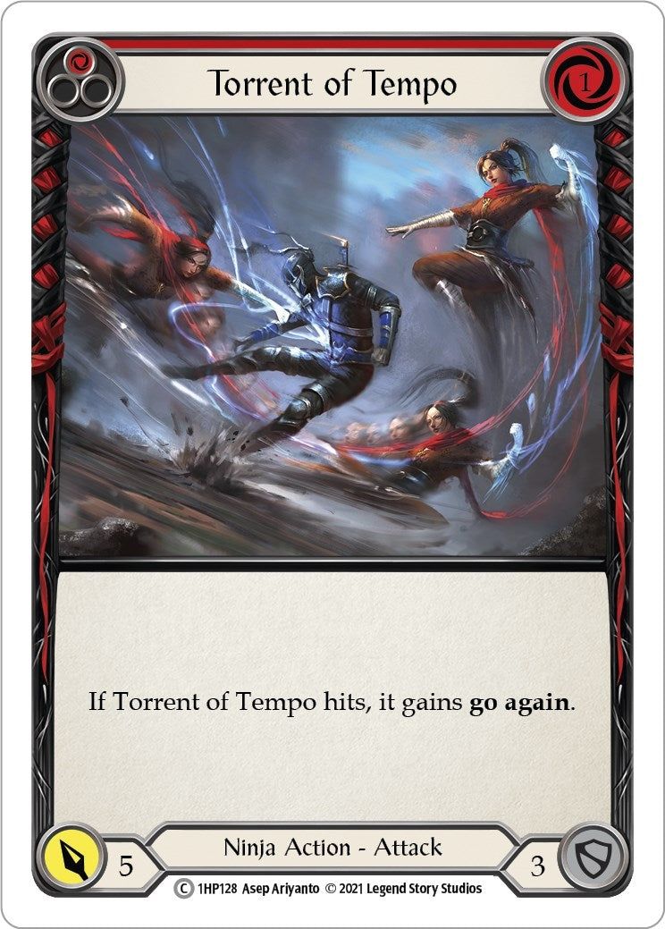 Image for Torrent of Tempo (Red) (History Pack Vol.1) (1HP128) - Flesh and Blood TCG