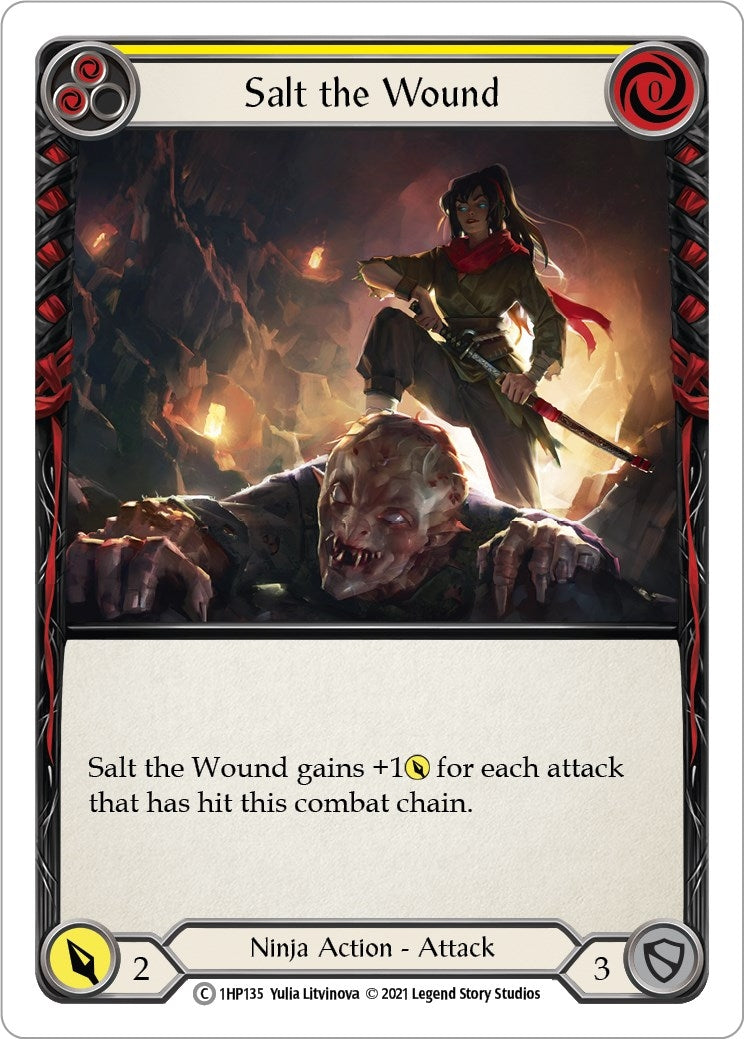 Image for Salt the Wound (History Pack Vol.1) (1HP135) - Flesh and Blood TCG