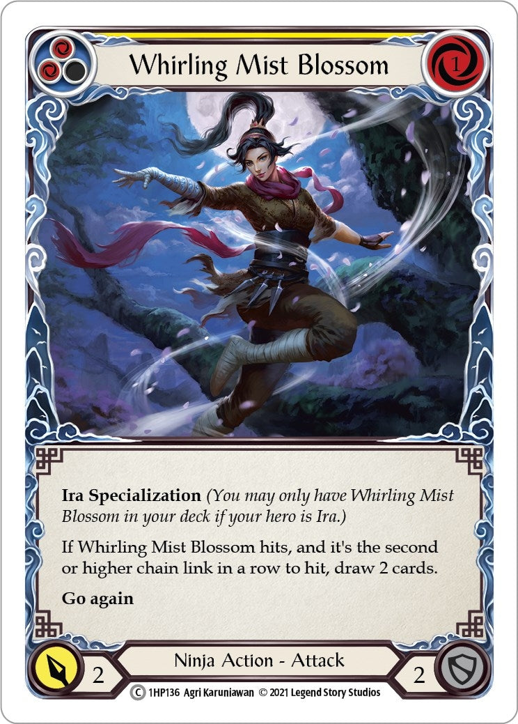 Image for Whirling Mist Blossom (History Pack Vol.1) (1HP136) - Flesh and Blood TCG
