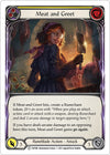 Image for Meat and Greet (Yellow) (History Pack Vol.1) (1HP286) - Flesh and Blood TCG