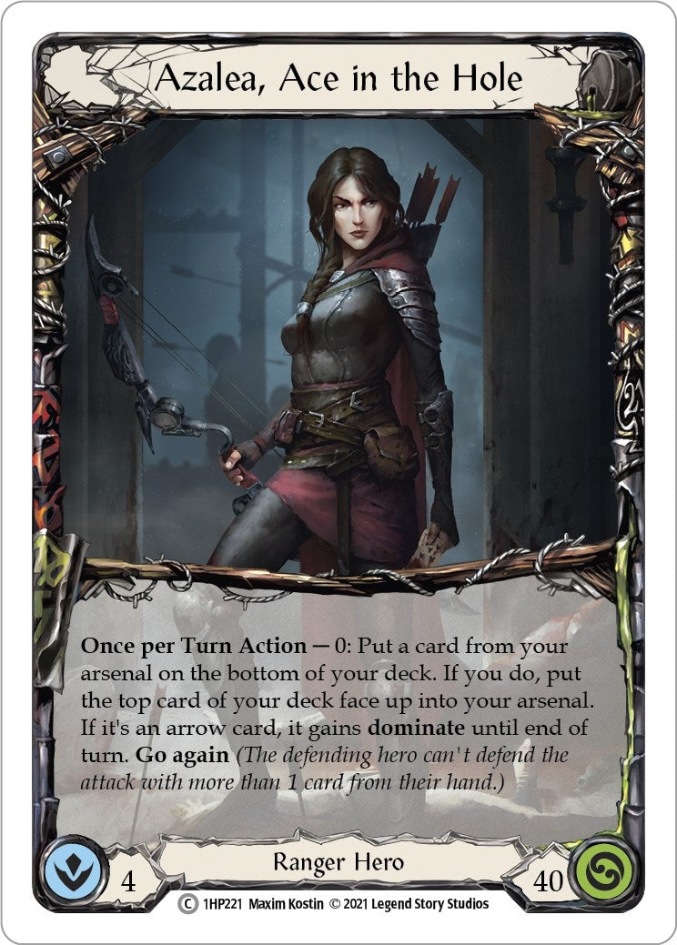 Image for Azalea, Ace in the Hole (History Pack Vol.1) (1HP221) - Flesh and Blood TCG