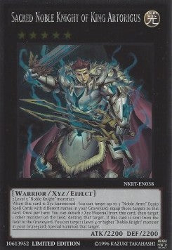 Sacred Noble Knight of King Artorigus - Noble Knights of the Round Table Box Set (Platinum Rare) [NKRT-038]