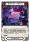 Image for Sutcliffe's Research Notes (Yellow) (History Pack Vol.1) (1HP298) - Flesh and Blood TCG