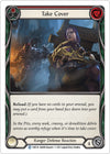 Image for Take Cover (Red) (History Pack Vol.1) (1HP234) - Flesh and Blood TCG
