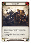Image for Unmovable (Red) (History Pack Vol.1) (1HP411) - Flesh and Blood TCG