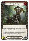 Image for Savage Swing (Red) (History Pack Vol.1) (1HP031) - Flesh and Blood TCG